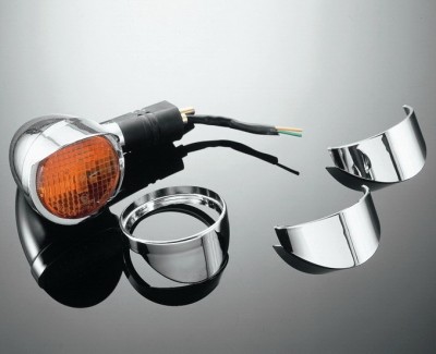 Highway Hawk Štítky na originální blinkry pro motocykly HONDA VLX/VT600C, 1100C/C2, VF700C/750C (2ks)